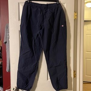 Men’s XL Champion Navy Blue, Nylon Joggers
